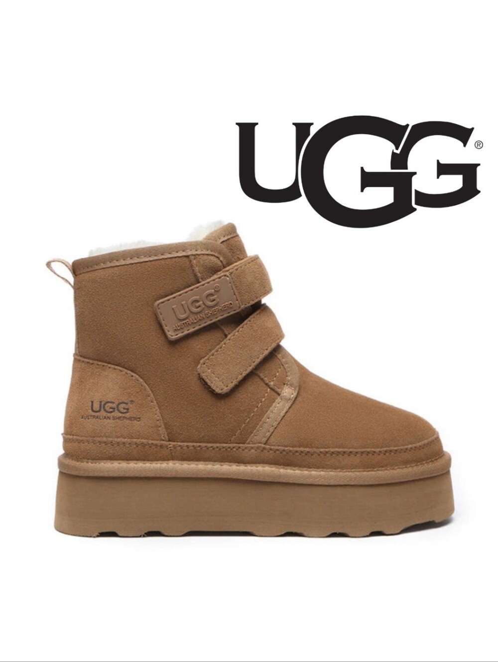 UGG- Dylan Platform Boots - Chestnut